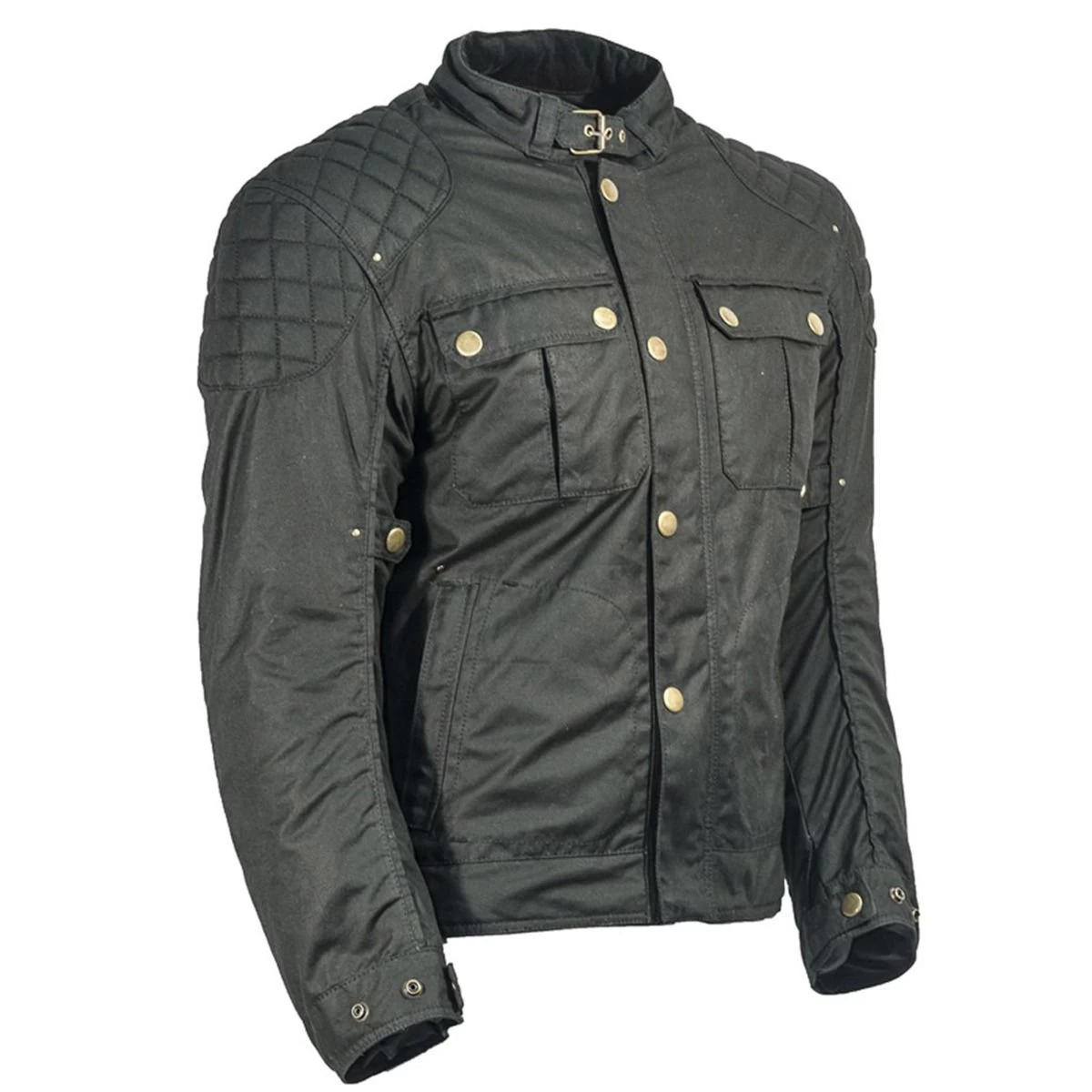 Richa Scrambler 2 Wax Jacket - Black 3 Richa Scrambler 2 Wax Jacket - Black - Image 3