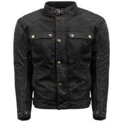 Richa Scrambler 2 Wax Jacket - Black