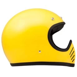 DMD Seventy Five Helmet - Yellow -Ride Style Shop seventyfive yellow right