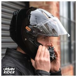 Shark Spartan RS Helmet - Gloss Black / Copper -Ride Style Shop shark spartan rs helmet gloss black copper 2