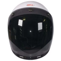 Bell 3 Snap Retro Shield Full Visor - Dark Smoke -Ride Style Shop shield dark smoke 3