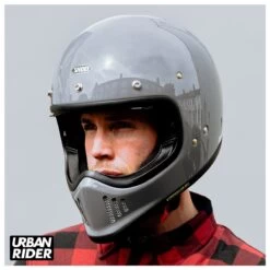 Shoei Ex-Zero Helmet - Gloss Basalt Grey -Ride Style Shop shoei ex zero helmet gloss basalt grey 4