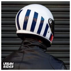 Shoei Glamster Helmet - Resurrection TC10 White / Red / Blue -Ride Style Shop shoei glamster helmet resurrection tc10 white red blue 13