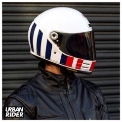 Shoei Glamster Helmet - Resurrection TC10 White / Red / Blue -Ride Style Shop shoei glamster helmet resurrection tc10 white red blue 7