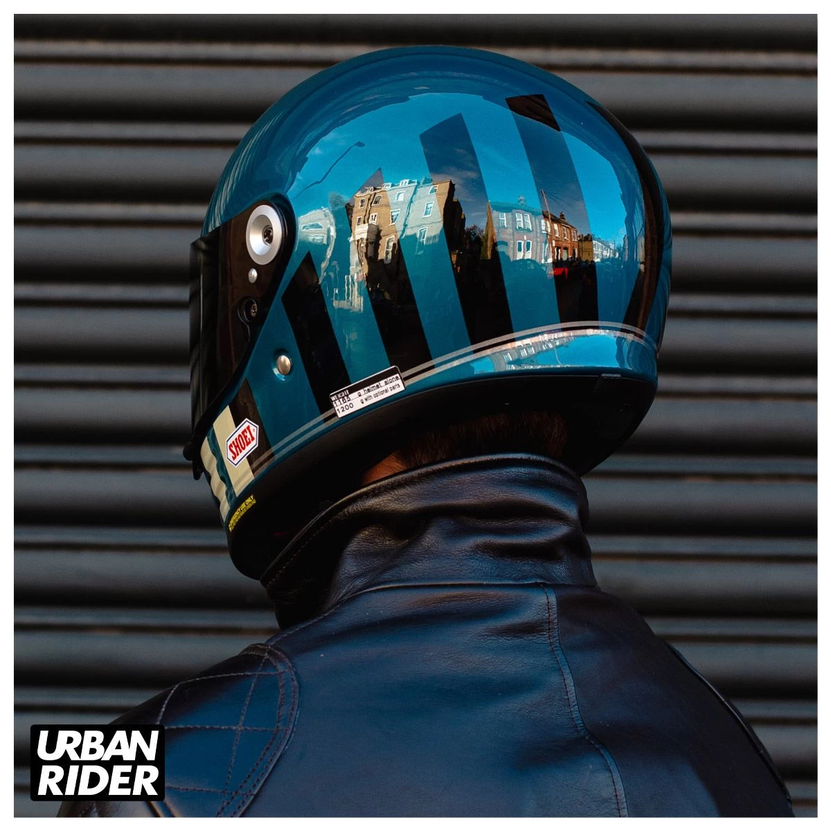 Shoei Glamster Helmet - Resurrection TC2 Blue / Black 15 Shoei Glamster Helmet - Resurrection TC2 Blue / Black - Image 15