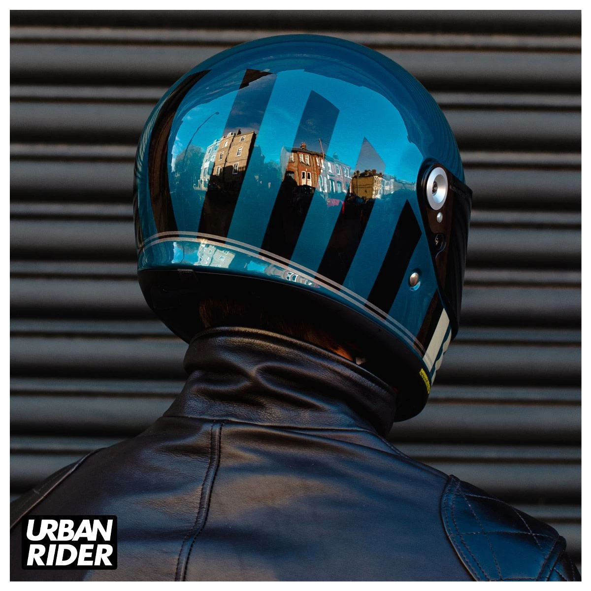 Shoei Glamster Helmet - Resurrection TC2 Blue / Black 17 Shoei Glamster Helmet - Resurrection TC2 Blue / Black - Image 17