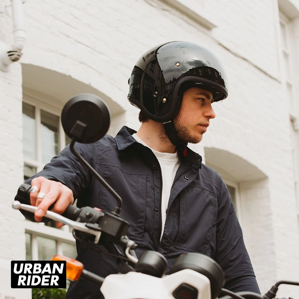 Shoei J.O. Helmet - Gloss Black 5 Shoei J.O. Helmet - Gloss Black - Image 5