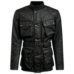 Belstaff Trialmaster Pro Wax Jacket - Black