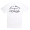 DEUS EX MACHINA VENICE ADDRESS POCKET T-SHIRT - WHITE