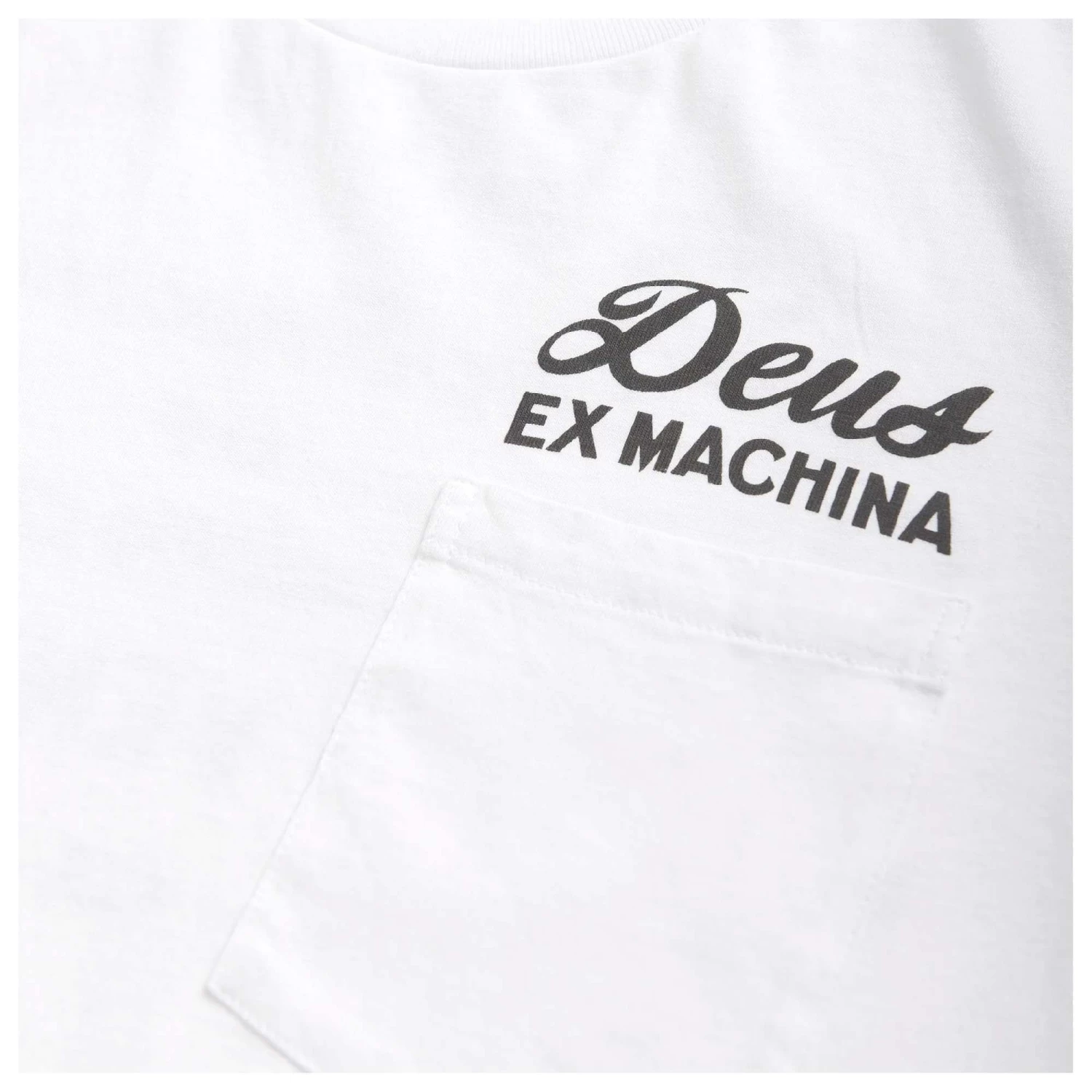 DEUS EX MACHINA VENICE ADDRESS POCKET T-SHIRT - WHITE 5 DEUS EX MACHINA VENICE ADDRESS POCKET T-SHIRT - WHITE - Image 5