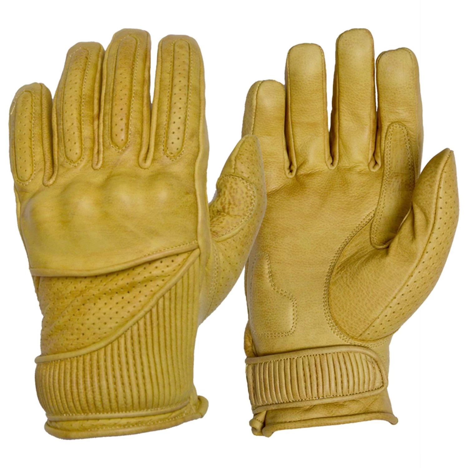 GOLDTOP VICEROY GLOVES - WAXED TAN 1 GOLDTOP VICEROY GLOVES - WAXED TAN