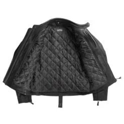 Pando Moto Tatami LT1 Leather Jacket - Black -Ride Style Shop tatamiup2