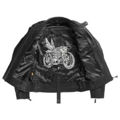 Pando Moto Tatami LT1 Leather Jacket - Black -Ride Style Shop tatamiup3