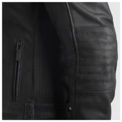 Pando Moto Tatami LT1 Leather Jacket - Black -Ride Style Shop tatamiup5