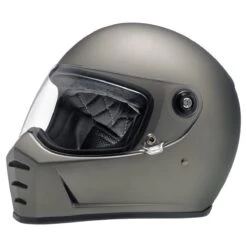 Biltwell Lane Splitter Helmet - Matt Titanium