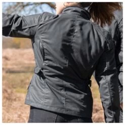 Belstaff Tourmaster Pro Womens Wax Cotton Jacket - Black -Ride Style Shop tmprolad 1