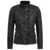 Belstaff Tourmaster Pro Womens Wax Cotton Jacket - Black