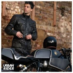 Belstaff Trialmaster Pro Leather Jacket - Black -Ride Style Shop trialblk1