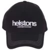 HELSTONS LOGO TRUCKER CAP - BLACK