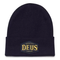 DEUS EX MACHINA SERVICE BEANIE - DENIM BLUE