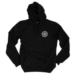 URBAN RIDER ADDRESS HOODIE - BLACK