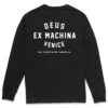 DEUS EX MACHINA VENICE ADDRESS LONG SLEEVE T-SHIRT - BLACK
