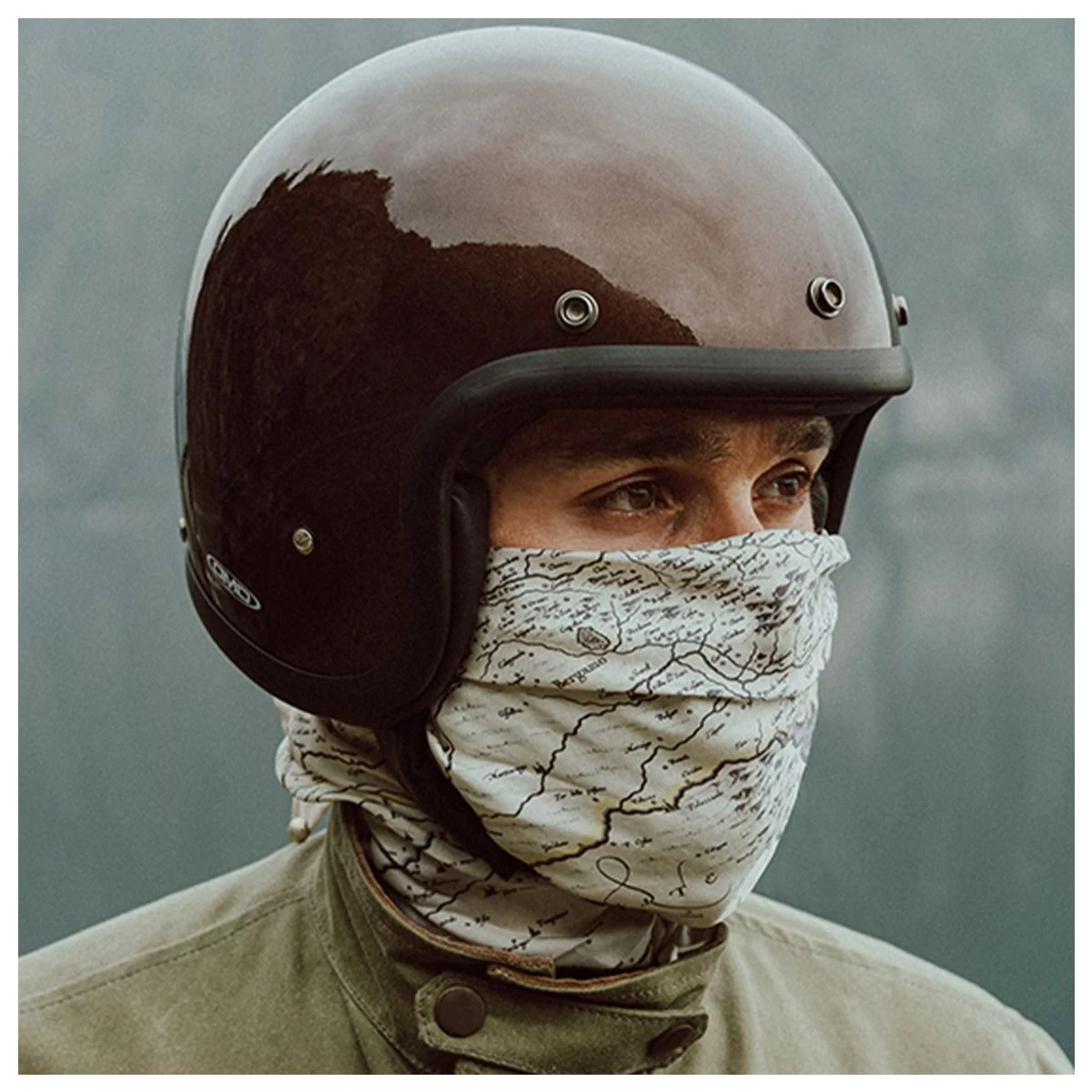 DMD Vintage Helmet - Gloss Brown 3 DMD Vintage Helmet - Gloss Brown - Image 3