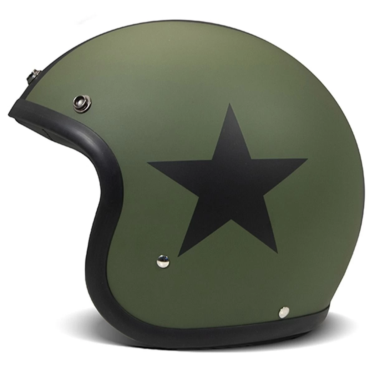 DMD Vintage Helmet - Star Green 5 DMD Vintage Helmet - Star Green - Image 5