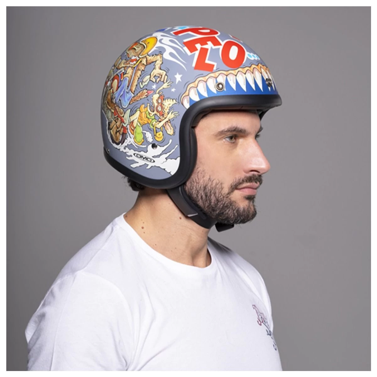 DMD Vintage Helmet - Wolf 6 DMD Vintage Helmet - Wolf - Image 6