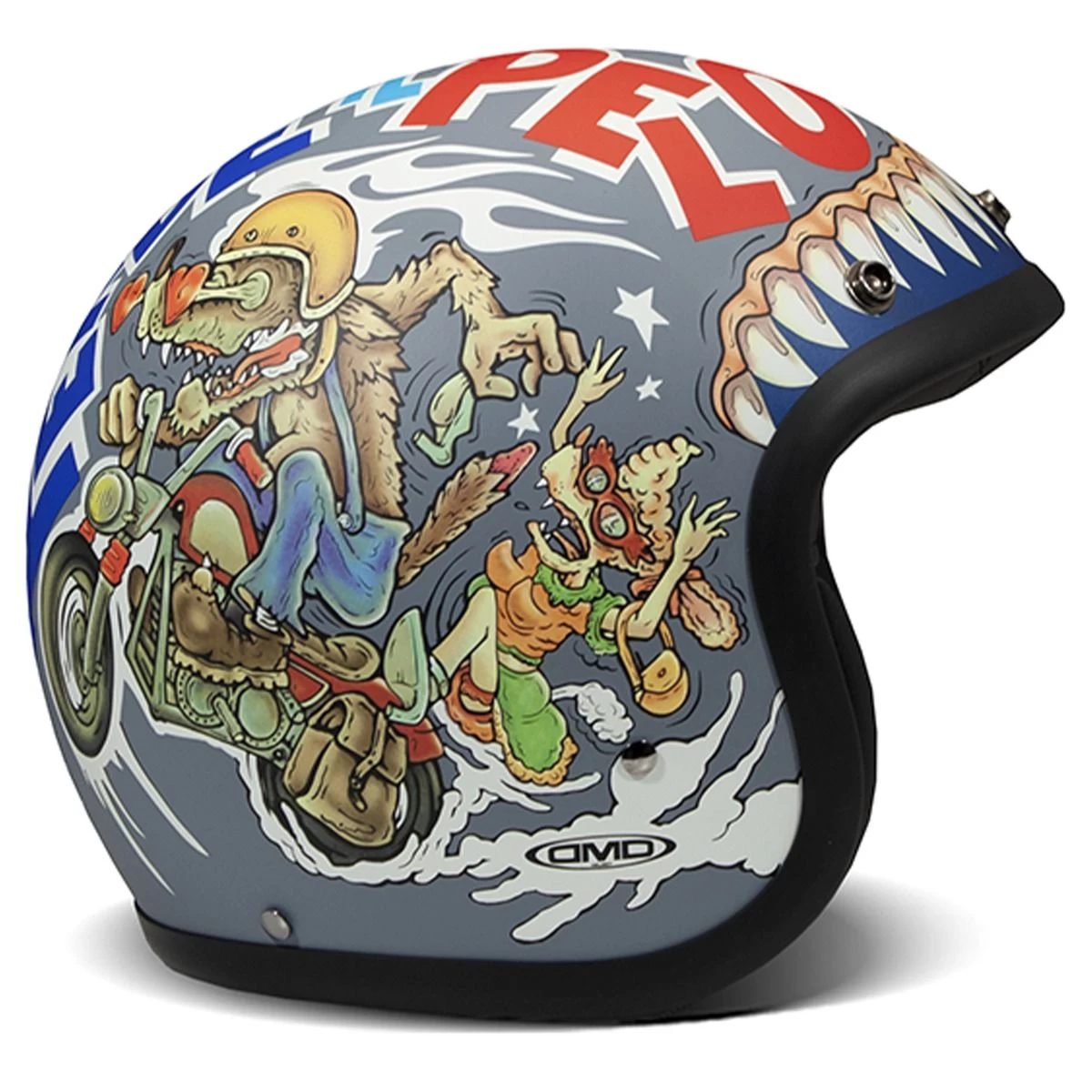 DMD Vintage Helmet - Wolf 1 DMD Vintage Helmet - Wolf